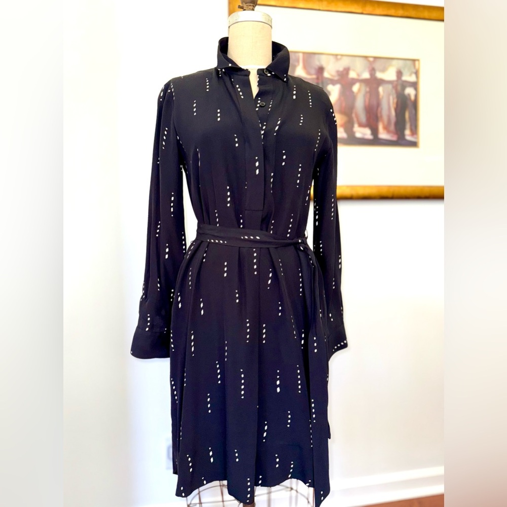 NWOT - Ann Taylor Black Long Sleeve Dress Shirt - S